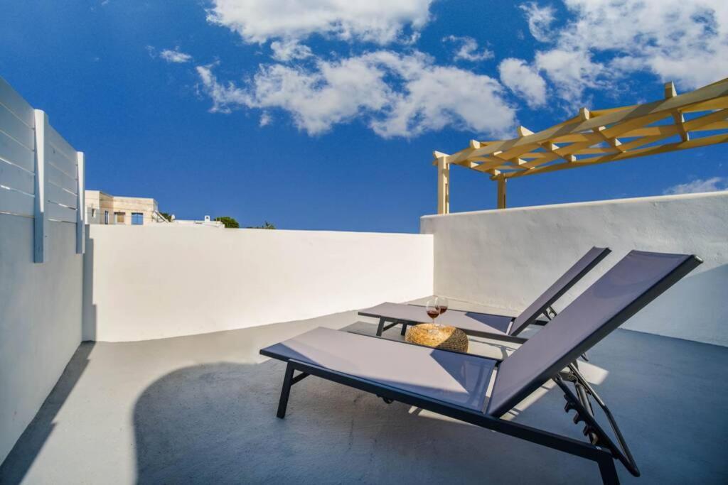 Villa Brouzos- Maisonette With Sea & Mountain View Emporio  Exterior photo