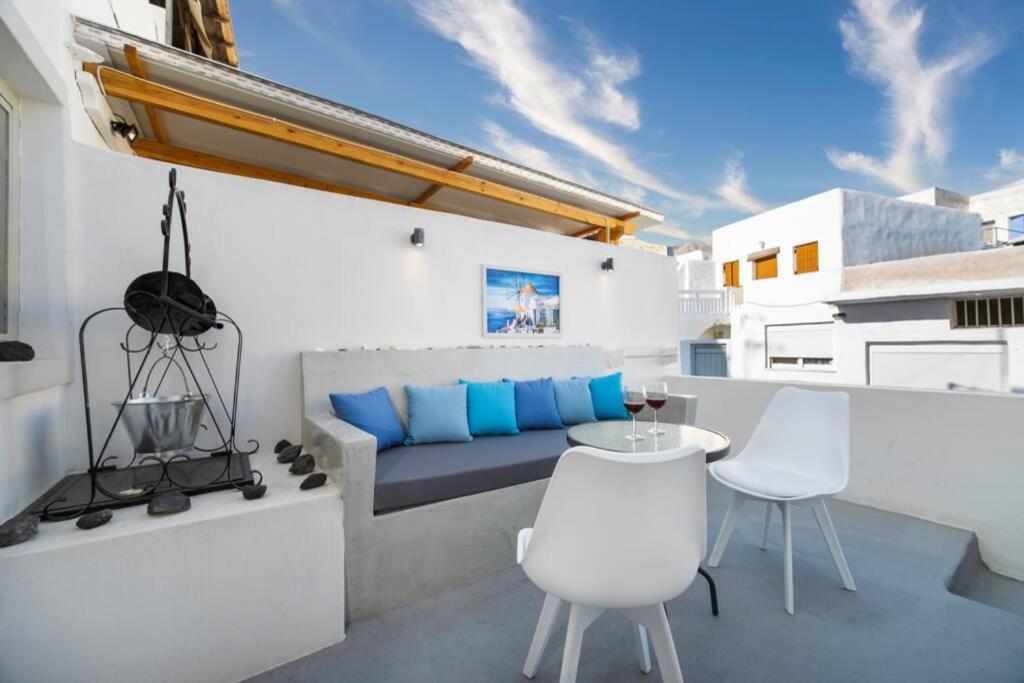 Villa Brouzos- Maisonette With Sea & Mountain View Emporio  Exterior photo